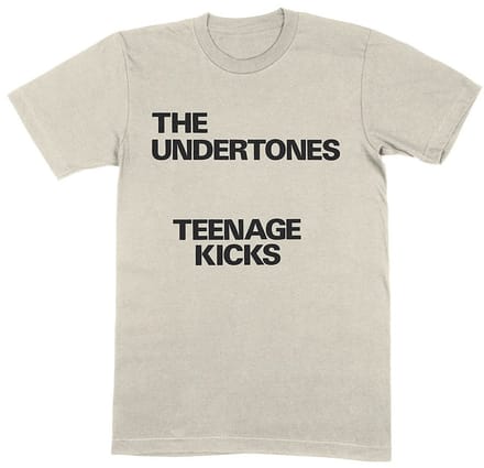 The Undertones - Teenage Kicks Text Heren T-shirt - S - Creme