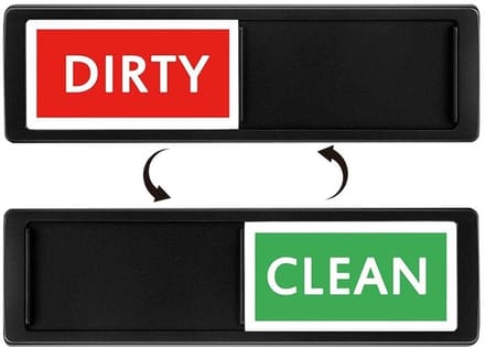 Vaatwasser Magneet Schoon Vuil Indicator, Dubbelzijdige Magnetische Vaatwasser Sticker