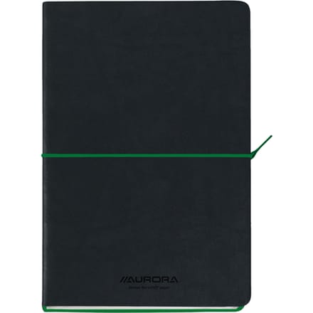 Notitieboek Aurora Tesoro A5 192blz lijn 80gr groen