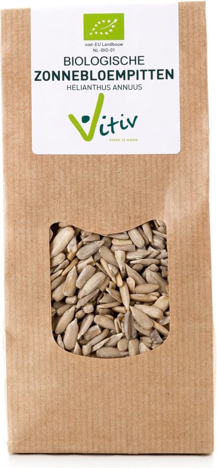 Vitiv Zonnebloempitten bio 1 Kilogram