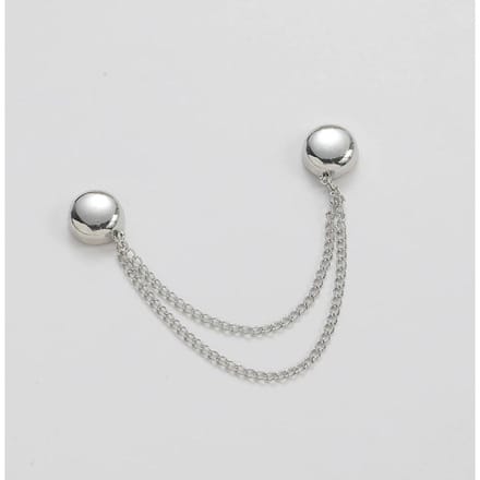 Boucle magnétique réglable pour ourlet de pantalon, clip de fixation portable sans couture gray