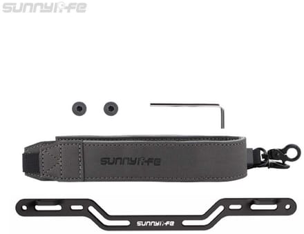 Sunnylife DJI RC Plus 2 - Controller Bracket met Neck Strap - Aluminium Controller Houder - Zwart