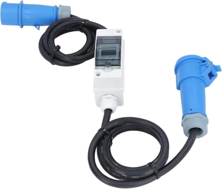 Energieverbruiksmeter - Stroommeter Wattmeter - Binnen en Buiten - IP65 Waterdicht - 220V LCD