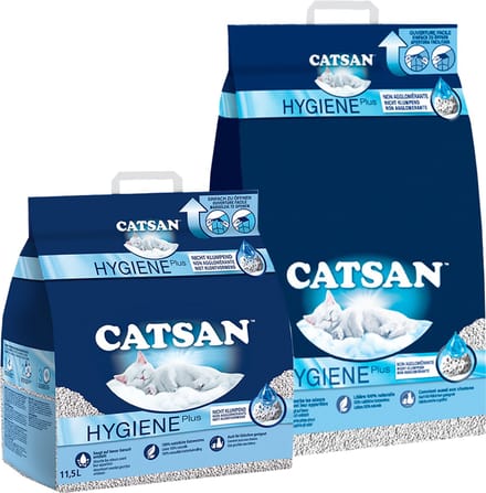 Catsan kattenbakvulling 'Hygiëne Plus' Pack - 11.5L & 20L