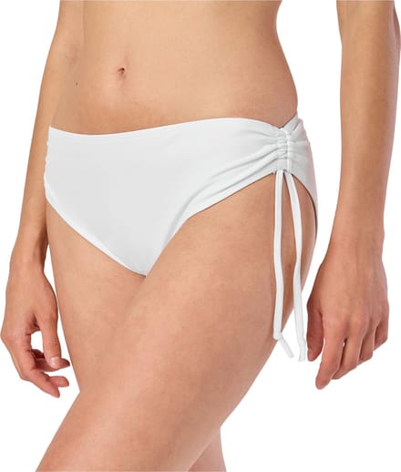 Merry Style Dames Zwembroek - Bikinibroekje - Elastische tailleband - Polyamide & Elastaan – Wit (0016) – 40 - MS-VR-Brief-2