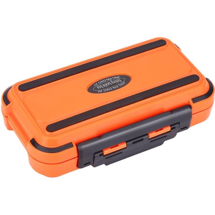 Boîte de Rangement Étanche Orange pour Accessoires de Pêche, 24 Compartiments orange