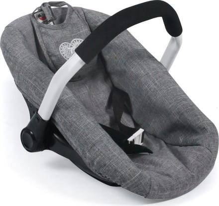 Bayer Chic 2000 - Poppen Autozitje Maxi-Cosi-stijl - Grey Jeans