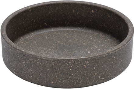 Designed by Lotte Eetbak Noor - Voerbak - Drinkbak - Kat - Bamboe - Grijs - 12 cm