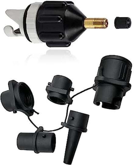 Multifunctionele Opblaasadapter voor boot en SUP met 4 gassproeiers