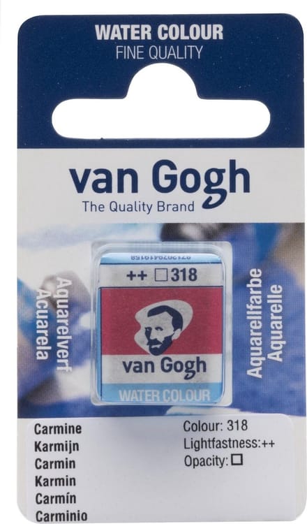 Aquarelverf - 318 Karmijn - van Gogh - Napje