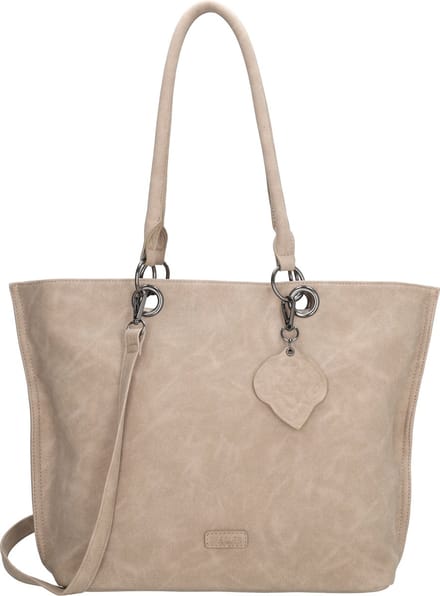 Beagles La Rambla Handtas Schoudertas Shopper - Tote Bag - Dames Tas - Lichttaupe