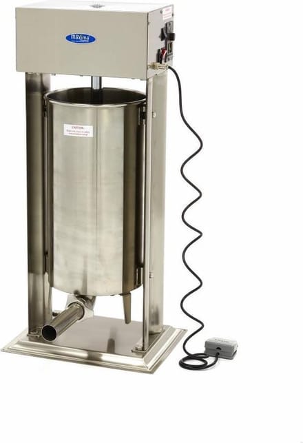 Worstenvuller - 25 L - Automatisch - Verticaal - incl. 4 Vulbuizen