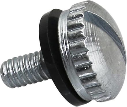 plastic schroef en sluitring voor zijhuisdeksel voor bromfiets mbk 51 cyclo