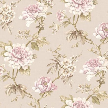 Madeline Bloemen Behang: Natuurlijke Schoonheid van Ginger Tree Design 256139