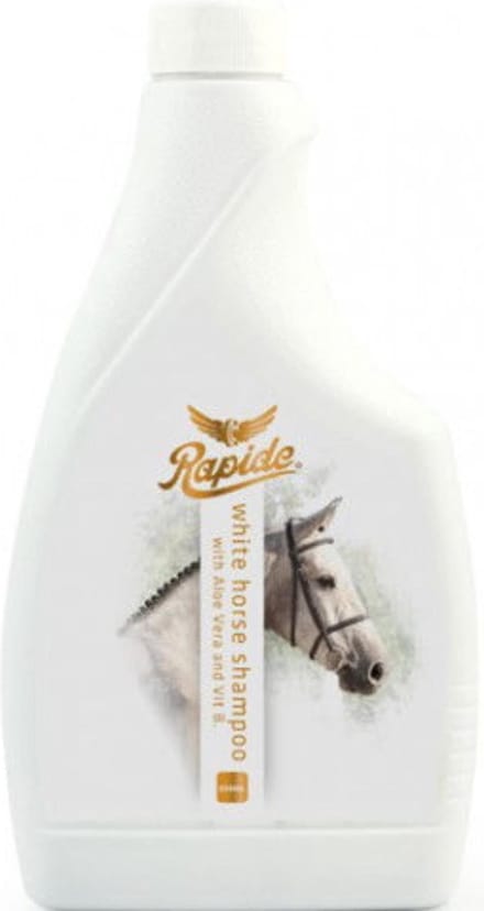 Rapide Shampoo voor witte paarden - 500 ml - glans & vuilafstotend