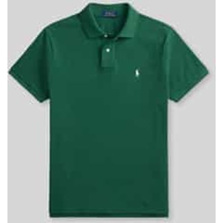 slim fit poloshirt van puur katoen