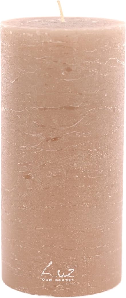 Rasteli Luz Your Kaars Cilinder Roze D 9 cm H 19 cm