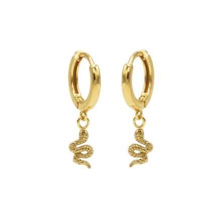 Karma hinged hoops symbool snake gold M1990HIN