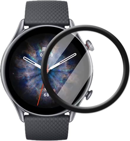 Screenprotector Amazfit GTR 3 Pro – Volledige Cover – Hoge kwaliteit screen protector – Amazfit GTR 3 Pro Accessoire – PMMA Screenprotector – 1 stuks – TechDefend