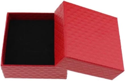 Sieradendoosjes Set - Juwelendoosjes - Sieraden Opbergen - Compact Ontwerp - 50 Stuks - Rood