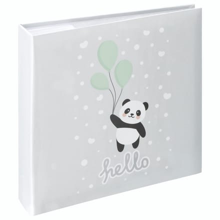 Hama Inschuif album - Hello Panda - 10x15 - 200 pagina's - Grijs