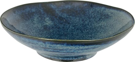 Cobalt Blue Shallow Dish 17x4.9cm