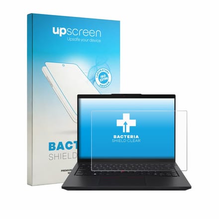upscreen - Screenprotector voor Lenovo ThinkPad L14 Gen 7 - Folie Beschermfolie transparant antibacterieel