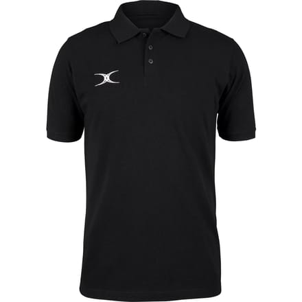 Gilbert Quest Polo Snr Zwart - Extra Small