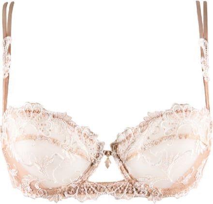 Lise Charmel - Dressing Floral - 1/2 cup Balconette BH - bruin/ivoor - ACC3088 - EU 75C / FR 90C
