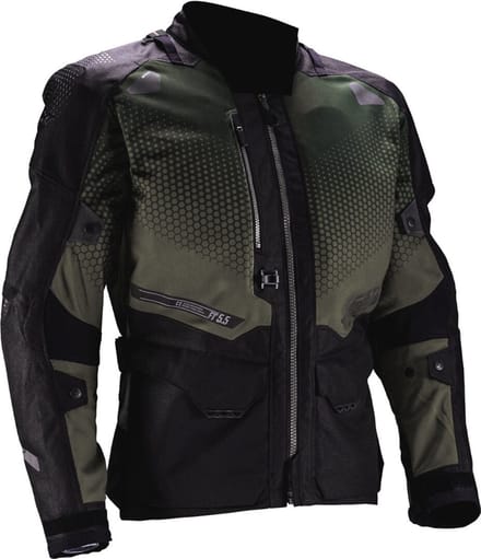 Leatt ADV FlowTour 5.5 Bos Zwart Olijf Waterdichte Textieljas - Jas