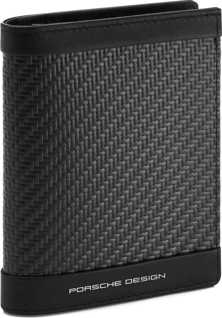 PORSCHE DESIGN Kaarthoes Carbon Billfold 6 US Black Zwart Grijs