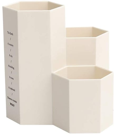Dailygoods- Opbergpot Creatief Zeshoekig - Multifunctioneel - Voor