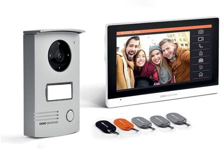 Bekabelde Videofoon met Touchscreen en RFID - Video-Intercom voor Thuis met Nachtzicht