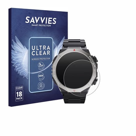 Savvies - Screenprotector voor Ddidbi S10 1.39" - Folie Beschermfolie transparant 18 Stuks