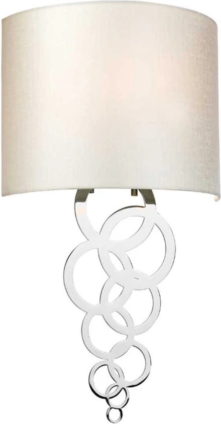 Elstead Lighting LED Wandlamp Curtis | 1X E27 Max 60W | Polished Chrome