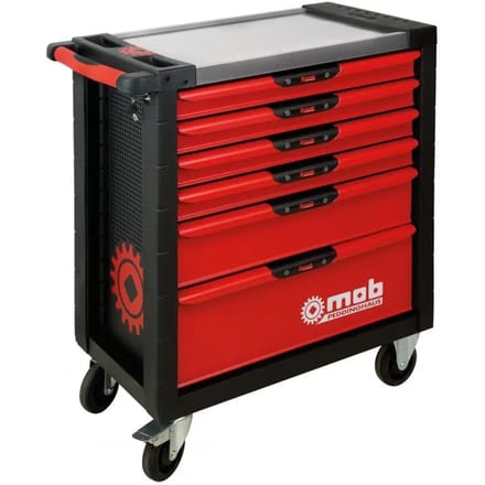 Serveerkasten met kast, 6 laden MOB Xliner (x126)