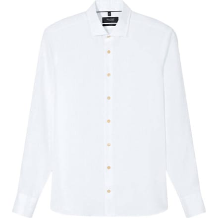 OLYMP Signature Casual Overhemd, Tailored Fit, Kent, Champagne