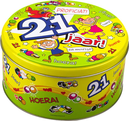 Paperdreams - Snoeptrommel - 21 Jaar