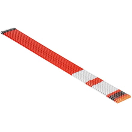 20 stuks Reflecterende Opritmarkeringen 1/4  Doorsnede 48 inch Sneeuwstokken Reflectoren