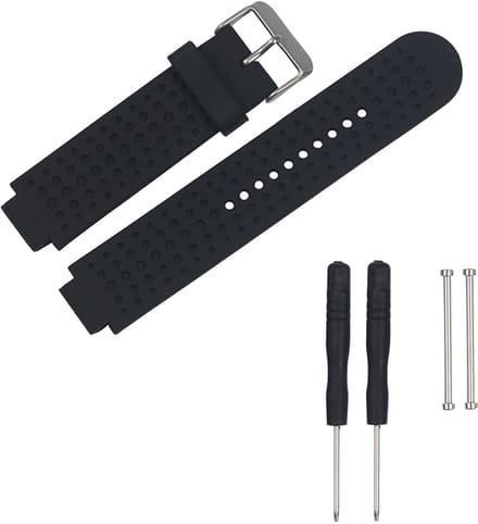 Vervangende siliconen horlogeband Geschik voor Garmin Forerunner 220/230/235/630