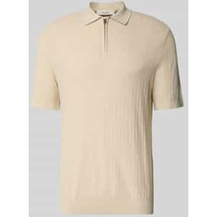 Regular fit poloshirt van puur biologisch katoen model 'CRAN'