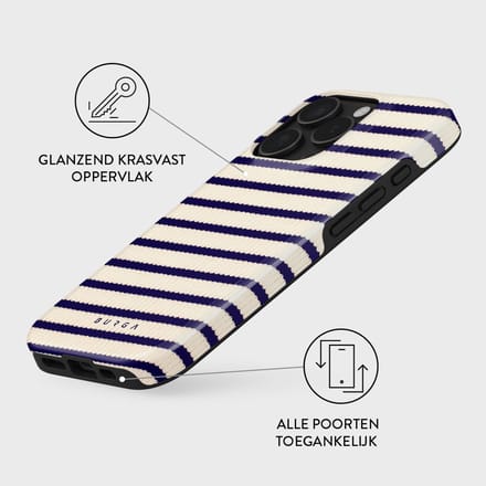 Burga Tough Case geschikt voor Apple iPhone 16 Pro - Old Money