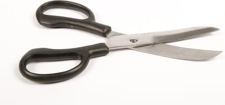 Harry's Horse Schaar heavy duty gebogen RVS One Size Zwart