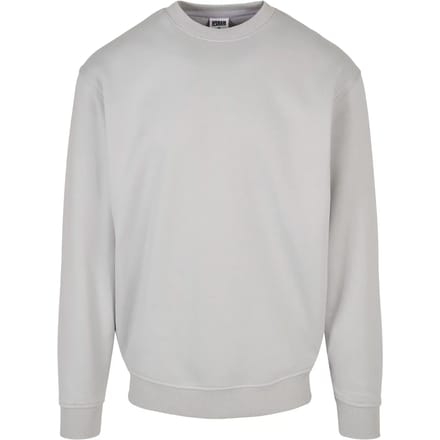 Urban Classics - Basic Crew Sweater/trui - S - Grijs