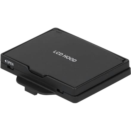 LCD Scherm Kap Zonnescherm Cover Digitale Camera LCD Kap Beschermer voor Nikon D600 black