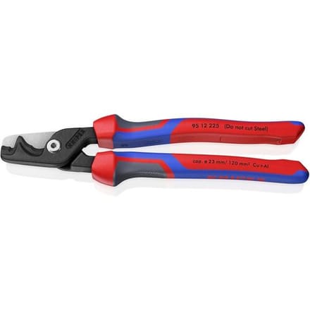 Knipex StepCut XL Serie - Kabelschaar - 225mm - Ergonomisch - Voor Koper en Aluminium