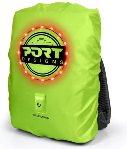 PORT Designs PORT Be VISIBL - Notebook carrying backpack rain cover - yellow