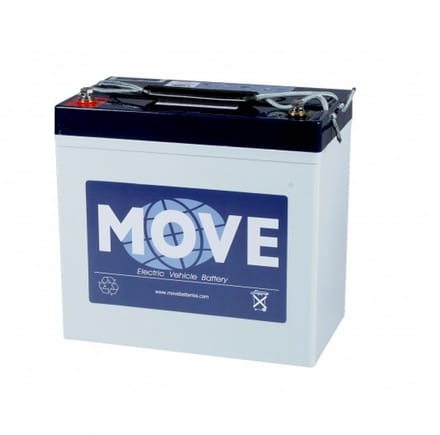 Move Gel accu 12 volt 52 ah
