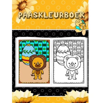 Leuk Paaskleurboek Voor Kinderen - Mieke Stevens