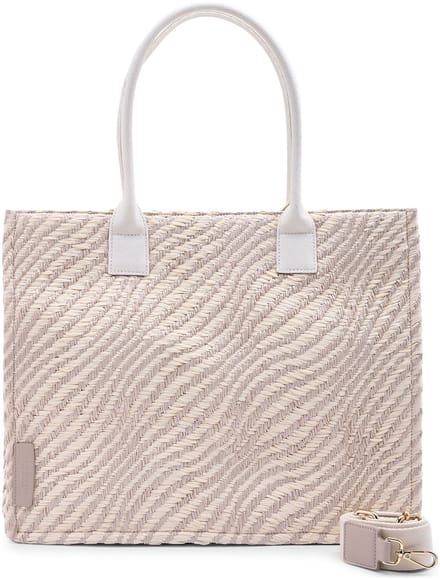 SEIDENFELT MANUFAKTUR shopper schoudertas Hulu Shopper Beige